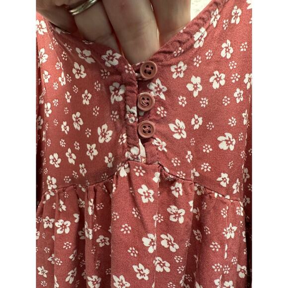 Y2K Women Babydoll Sundress Beach Brunch Whimsy Coquette Twee Small - Picture 4 of 10